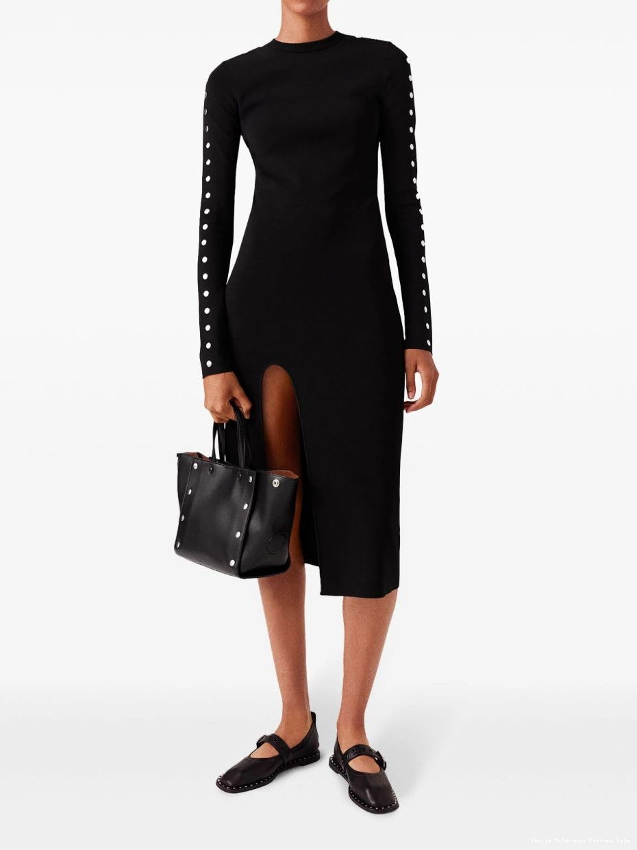 Cheap dress Stella Women McCartney long-sleeve leg-slit 0821